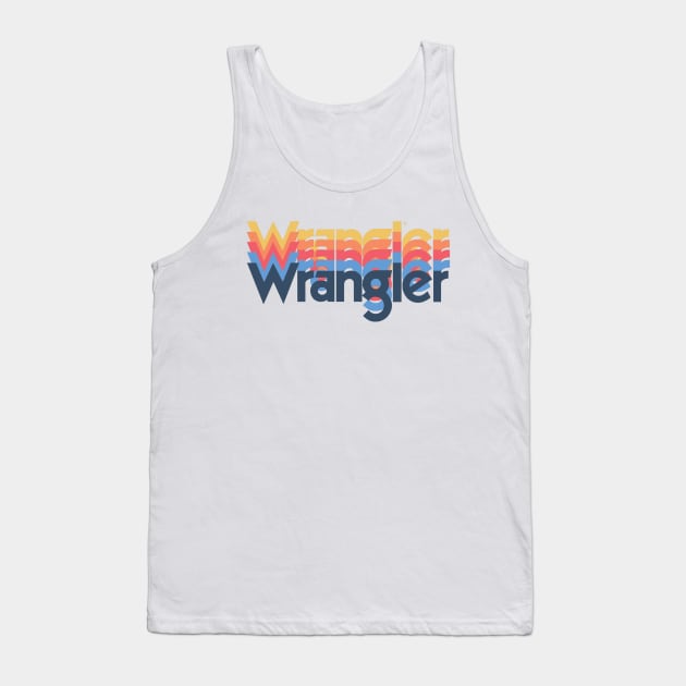 Vintage Cowboy Wrangler 1970s Tank Top by ChrisShotFirst